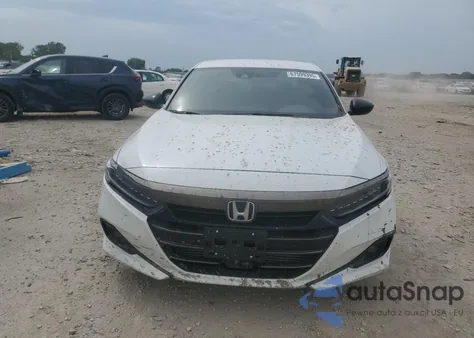 2022 Honda Accord Sport из США, поврежденный, VIN 1HGCV1F32NA077980